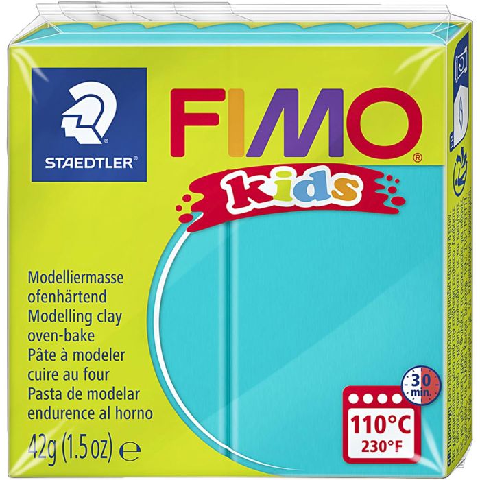 FIMO® Kids Leire, turkis, 42 g/ 1 pk.