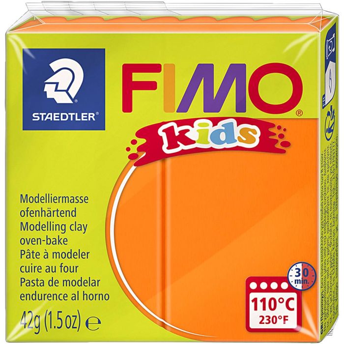 FIMO® Kids Leire, orange, 42 g/ 1 pk.