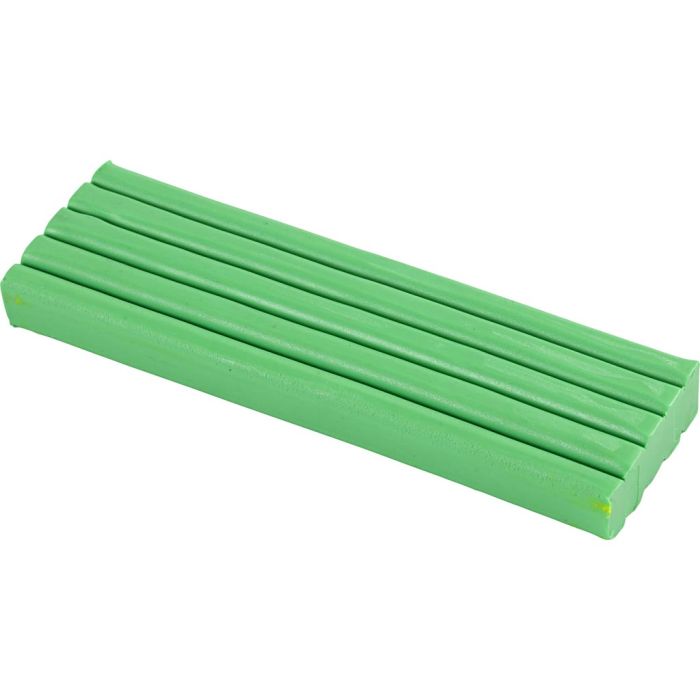 Modellervoks, str. 13x6x4 cm, bladgrønn, 500 g/ 1 pk.