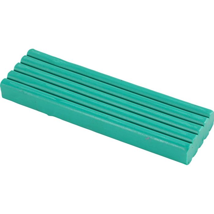 Modellervoks, str. 13x6x4 cm, dyp grønn, 500 g/ 1 pk.
