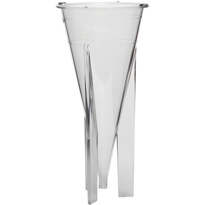 Lysstøpeform , Kjegle, str. 140x65 mm, 1 stk.