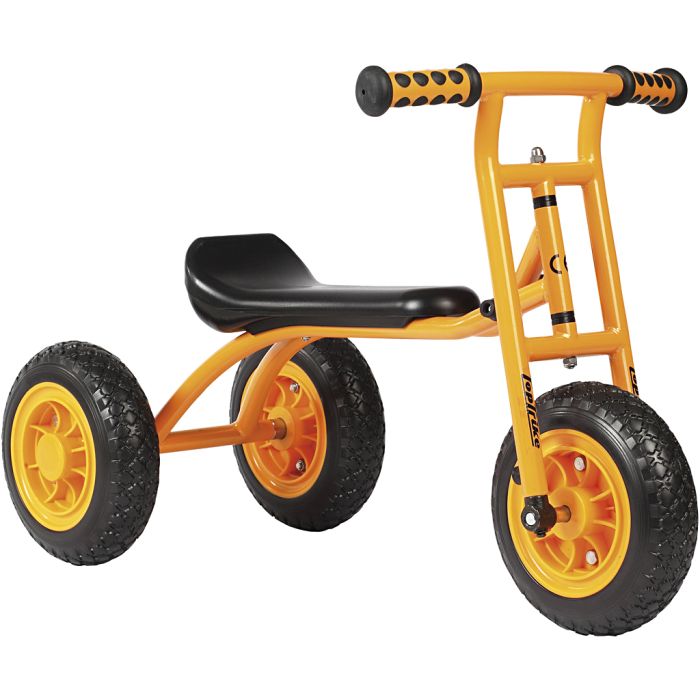 TopTrike by beleduc Little Drifter trehjulsløpesykkel, str. 80x41x50 cm, gul, 1 stk.