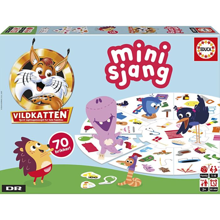 Vildkatten Minisjang Børste, DK, 70 deler/ 1 pk.