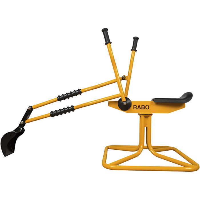 RABO gravemaskin. Sandkassefot, H: 40 cm, L: 125 cm, B: 55 cm, 1 stk.