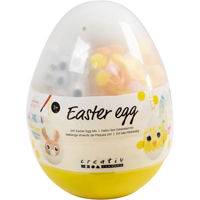 DIY Mix Påskeegg, H: 14 cm, dia. 11 cm, 1 stk.