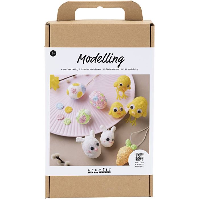 DIY Kit Modellering, Påskefigurer, 1 pk.