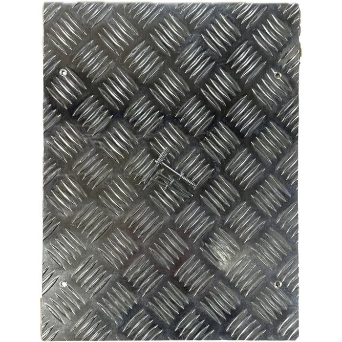 RABO Moon-Car vogn aluminiumsplate, 1 stk.