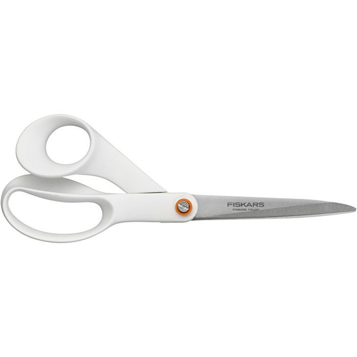 Universalsaks, L: 21 cm, hvit, 1 stk.