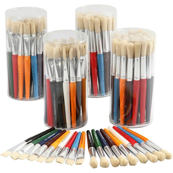 Barnepensler , B: 15 mm, 120 ass./ 1 pk.