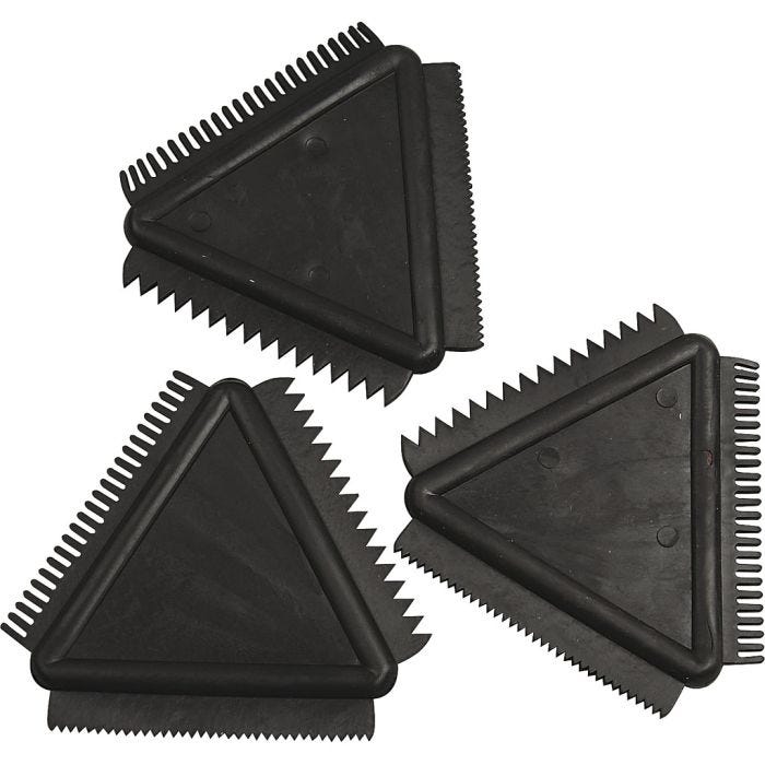 Gummisparkel, str. 9 cm, svart, 3 stk./ 1 pk.