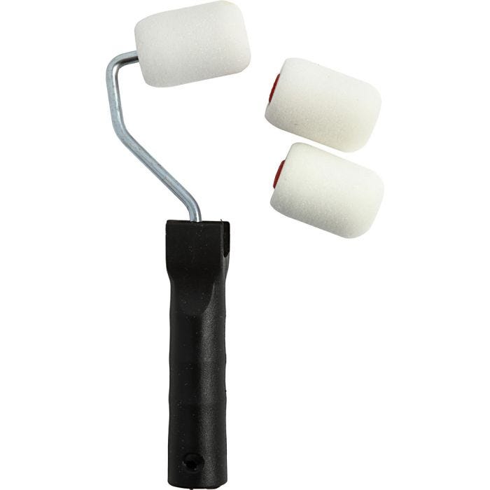 Maleruller med håndtak, B: 6 cm, 1 sett