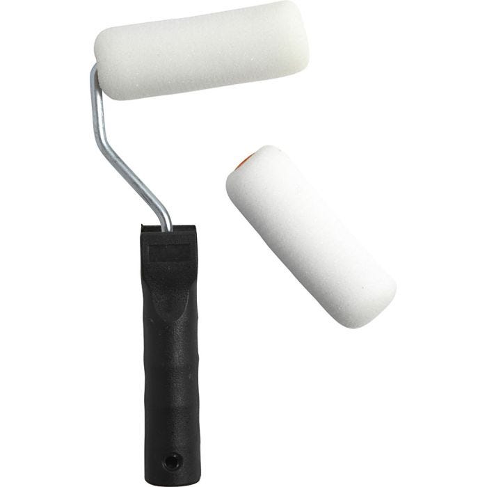 Maleruller med håndtak, B: 10 cm, 1 sett