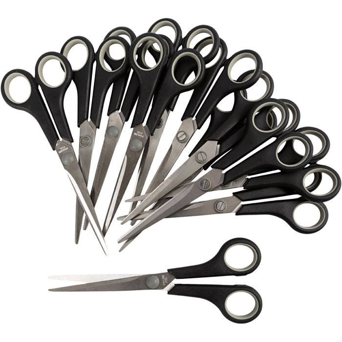 Barnesaks, L: 17 cm, høyre &amp; venstre, 12 stk./ 1 pk.