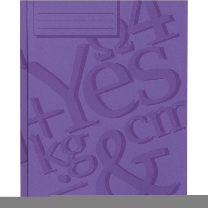 Arbeidsmapper, A4, violet, 100 stk./ 1 pk.