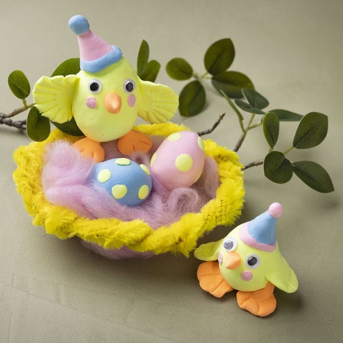 Påskefamilie av Silk Clay®