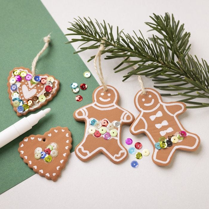 Julekaker i Silk Clay®