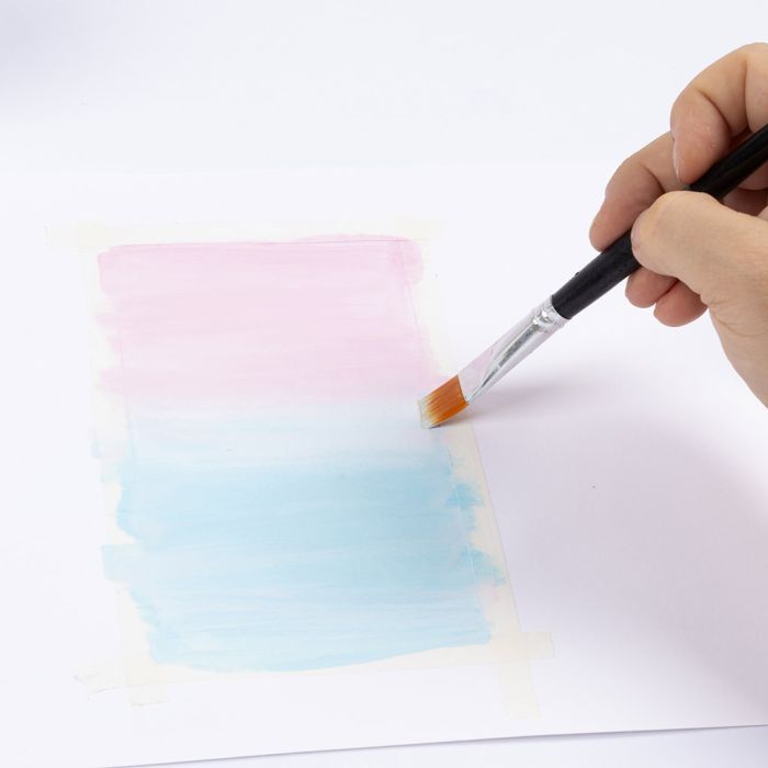 Slik maler du graderinger med gouache