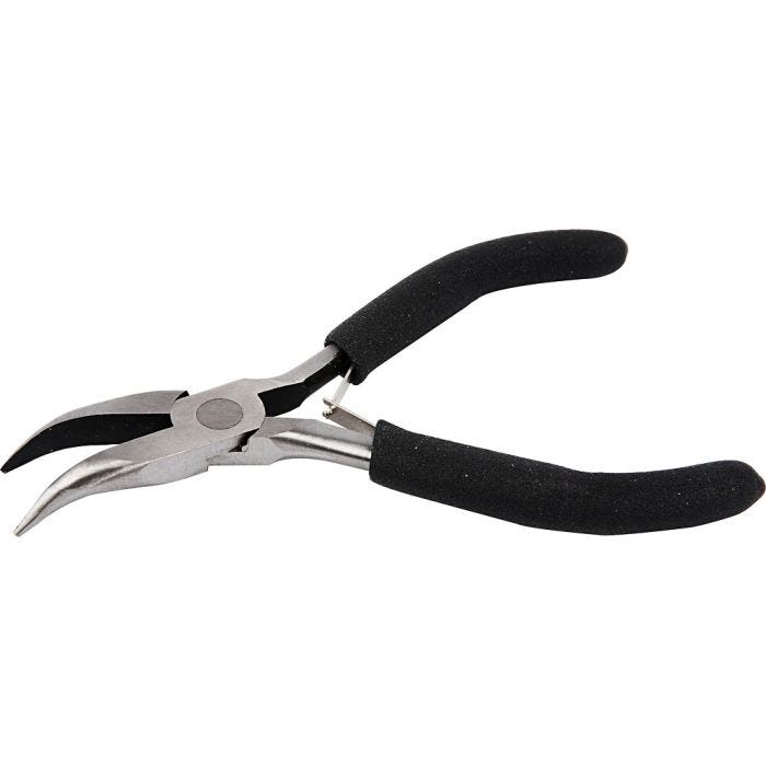 Bøyd spisstang, L: 12,4 cm, 1 stk.