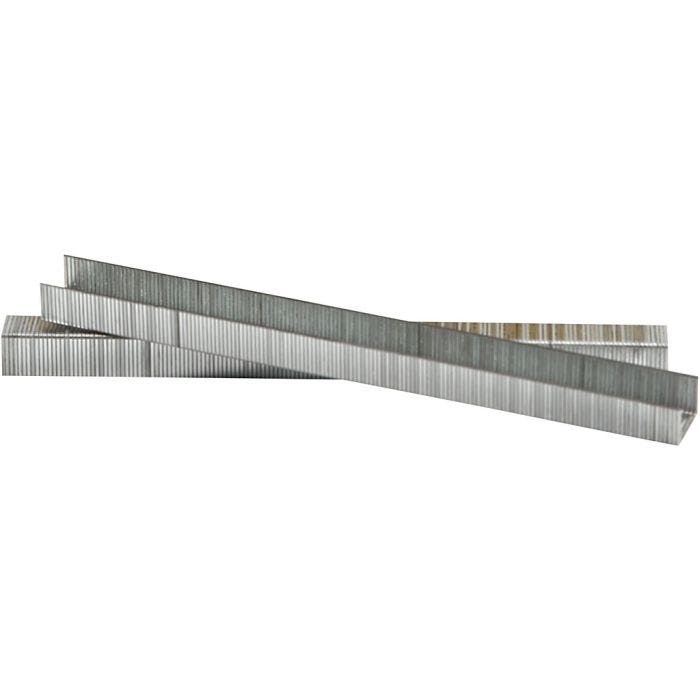 Stiftekramper , H: 8 mm, B: 10,5 mm, tykkelse 0,7 mm, grå, 1000 stk./ 1 pk.