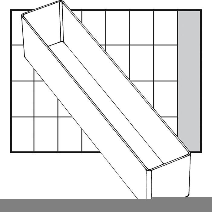 Basisinnsats, H: 47 mm, str. 163x39 mm, 1 stk.