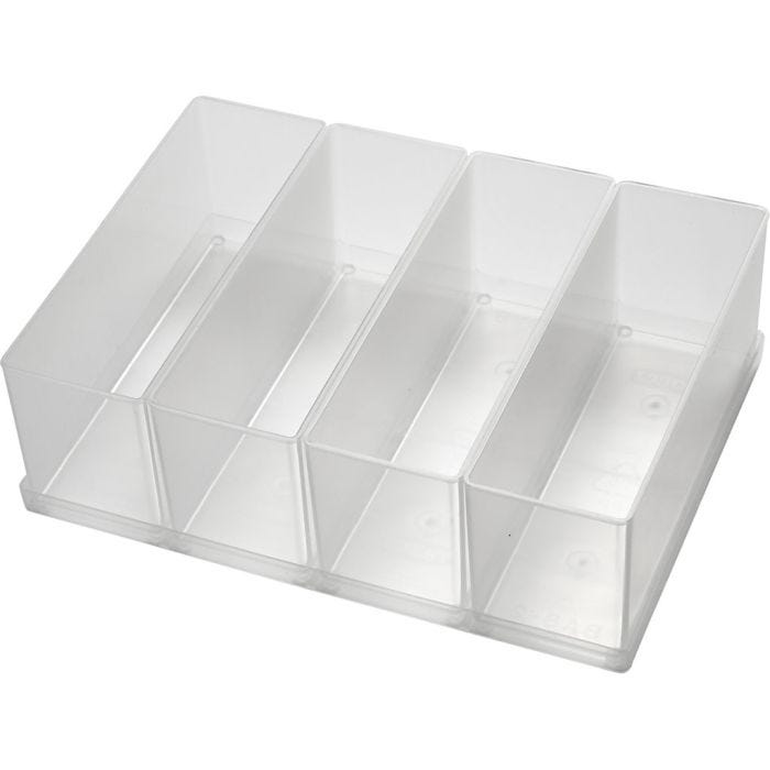 Basisinnsats, nr. BA8-2, H: 80 mm, str. 157x55 mm, 4 stk./ 1 pk.