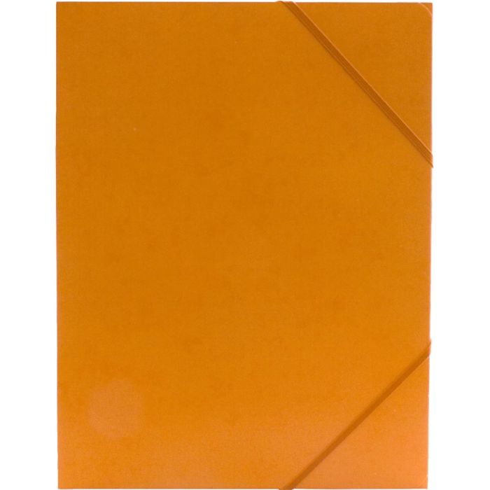 Elastikkmappe, A4, str. 22,9×32,4 cm, orange, 1 stk.