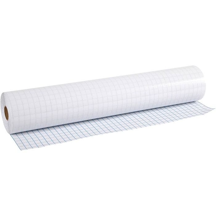 Bokplast, selvklebende, B: 40 cm, tykkelse 80 my, blank, 2. sort, 25 m/ 1 rl.