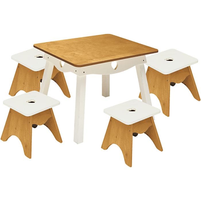 Møbelsett, 5 deler/ 1 sett