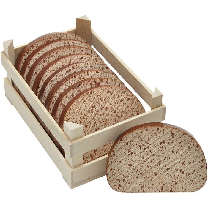 Brød, 10 stk./ 1 pose