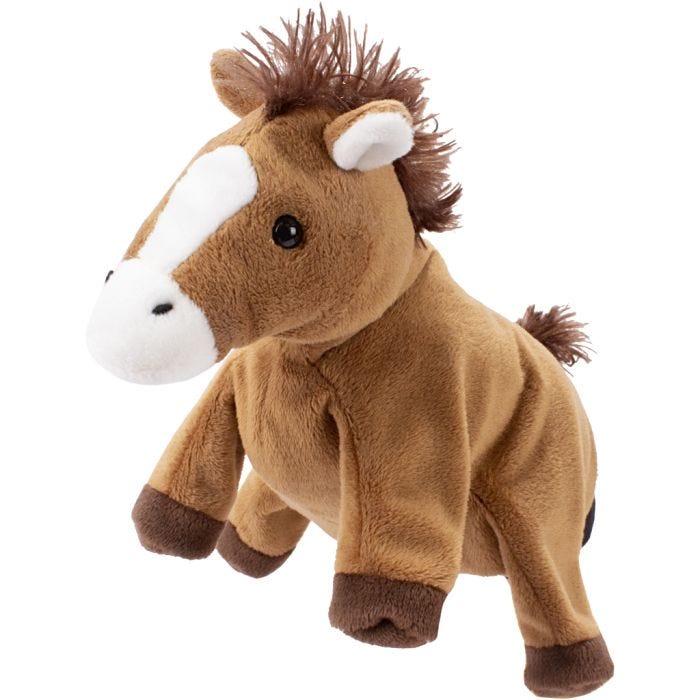 beleduc Hånddukke, Hest, str. 25 cm, 1 stk.