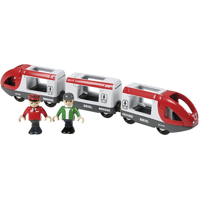 BRIO Passasjertog, str. 29x3,7x5 cm, 5 stk./ 1 sett