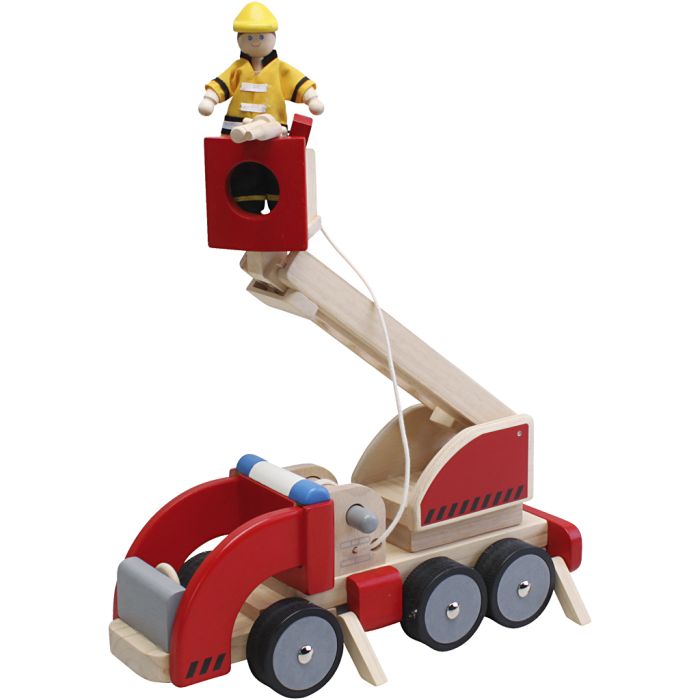 Brannbil Str. 15 x 34 x 13 cm. Alder 3+, 1 stk.