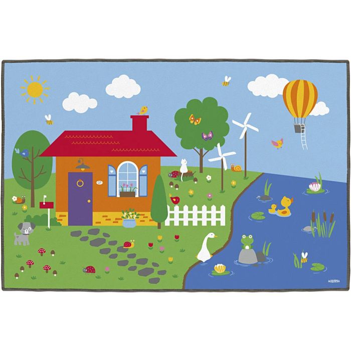 Stort Leketeppe, str. 300x200 cm, 1 stk.