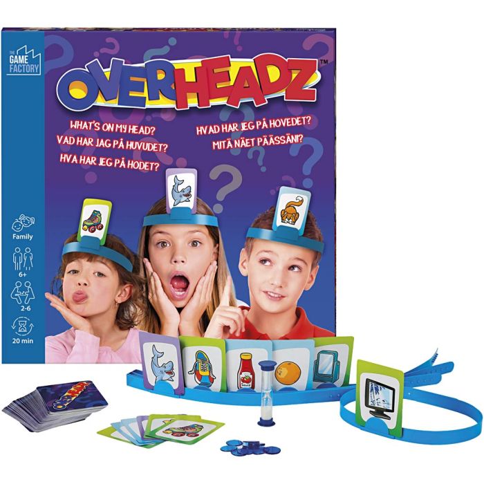 Overheadz, H: 5 cm, L: 27 cm, B: 27 cm, 1 stk.