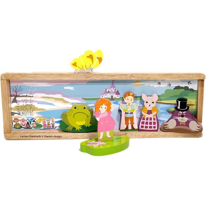 Trepuslespill og bordteater, Tommelise, str. 400x129x30 mm, 11 brikker, 1 stk./ 1 pk.
