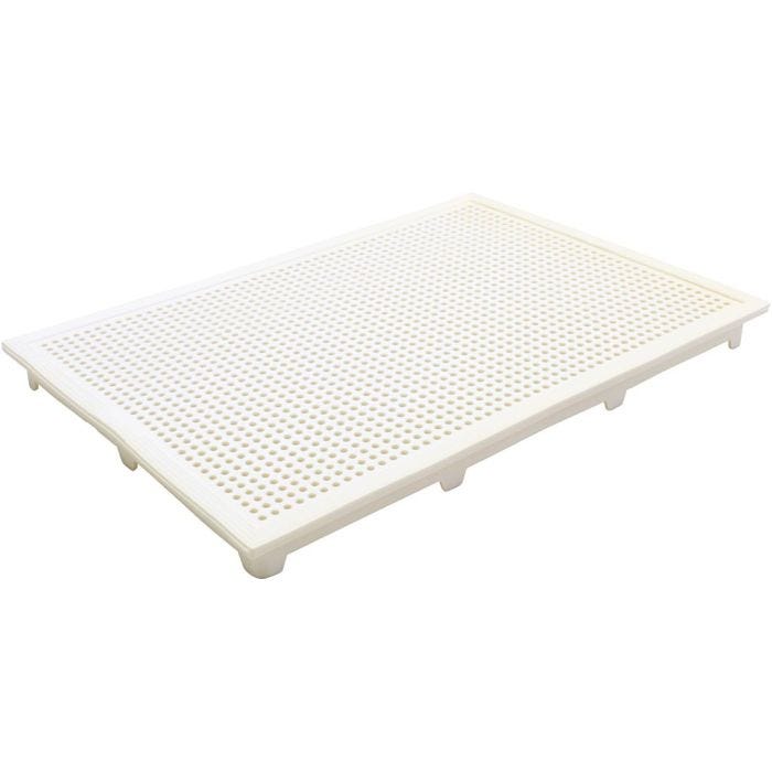 Educo Ekstra plate til pinnemosaikk, str. 19,5x27,5 cm, hvit, 10 stk./ 1 pk.