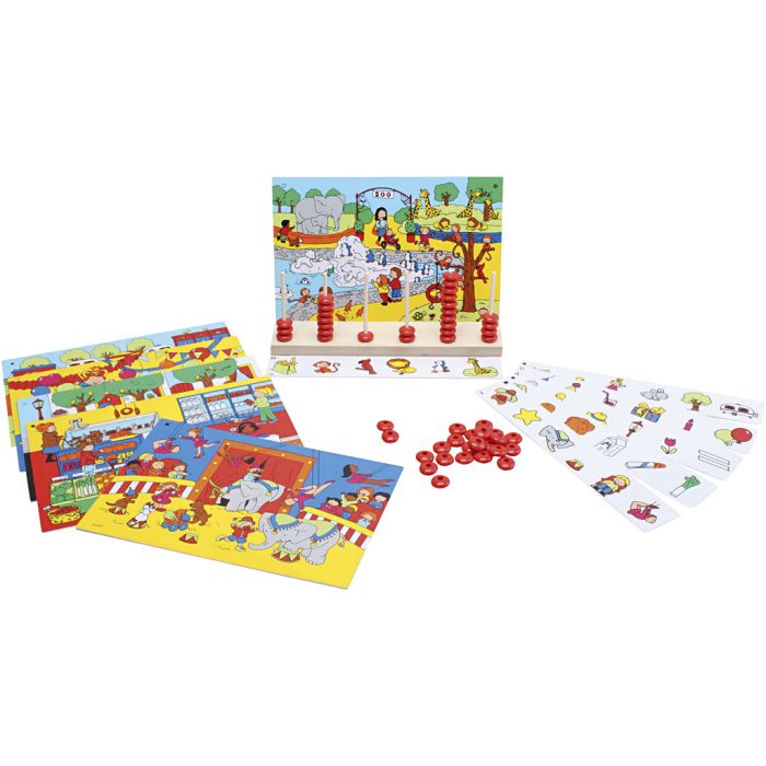 Finn og tell, str. 36x24x8,5 cm, 1 stk.