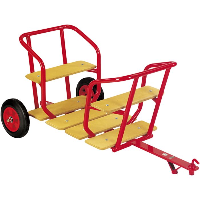 ROSE Taxi Tilhenger, H: 49 cm, L: 103 cm, B: 62 cm, str. 16 kg, 1 stk.