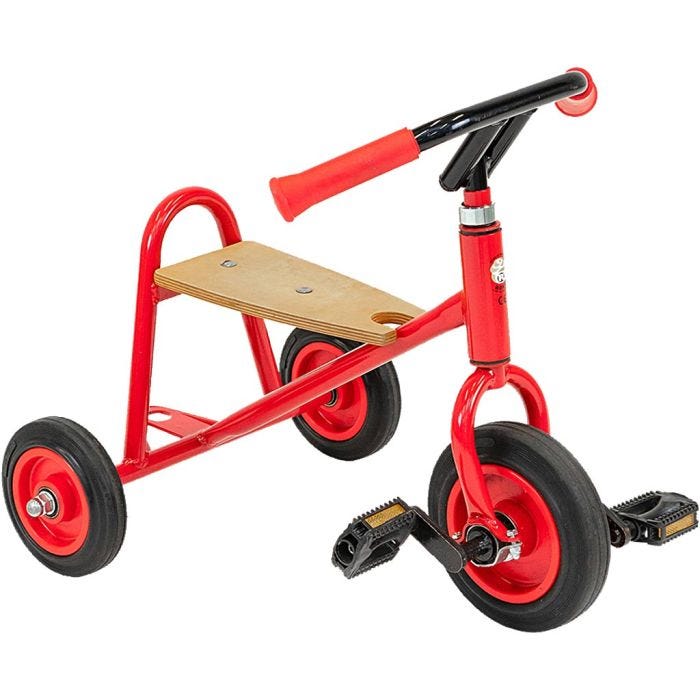ROSE Pedal Trehjulssykkel, Mini, H: 48 cm, L: 58 cm, B: 44 cm, str. 2-4 år, 1 stk.