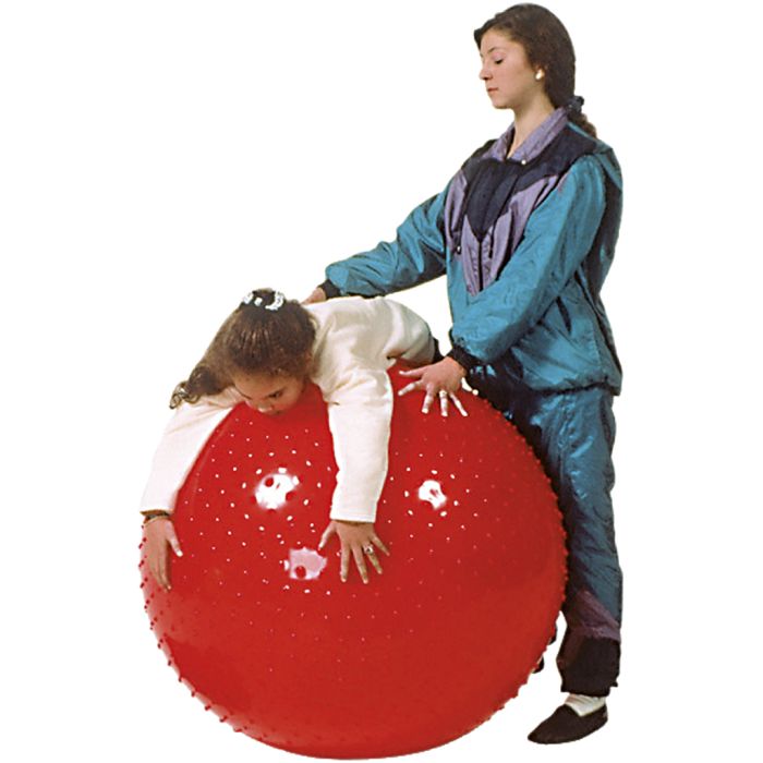 Kjempe terapiball med nupper, dia. 65 cm, 1 stk.