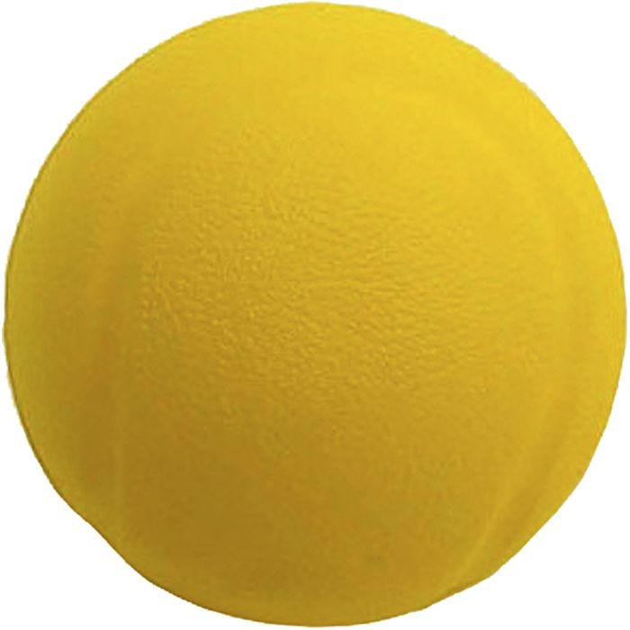 Tennisball i skum, dia. 63 mm, gul, 1 stk.