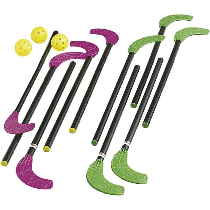 Hockey minisett, str. 80 cm, 13 stk./ 1 sett