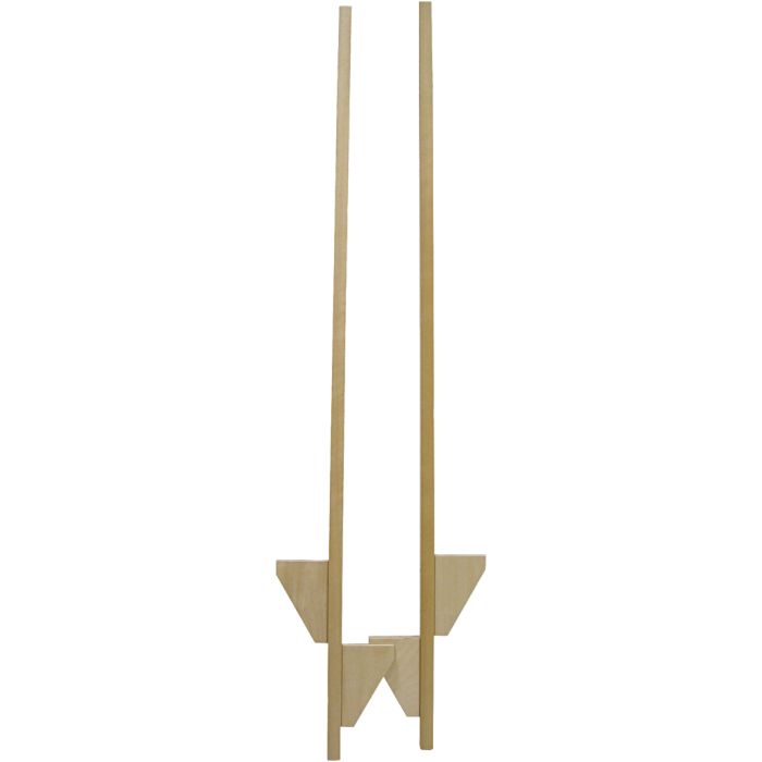Stylter i tre, H: 140 cm, 6 stk./ 1 pk.