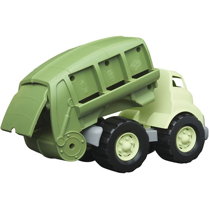 Green Toys, Søppelbil, str. 30 cm, 1 stk.