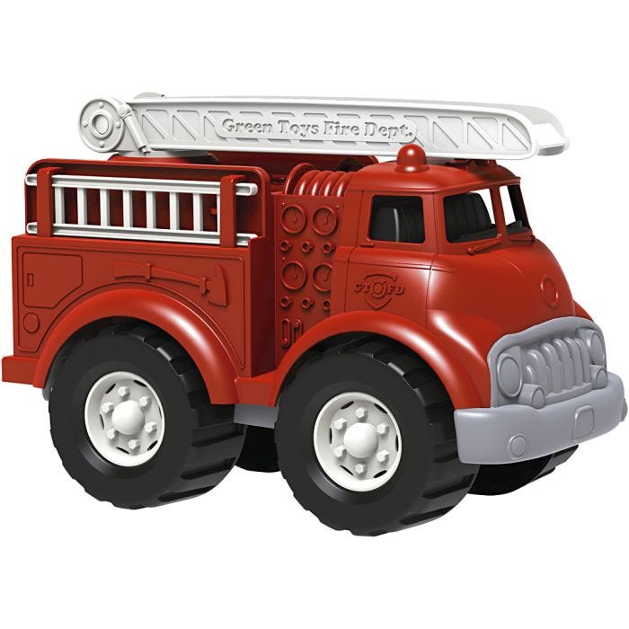 Green Toys, Brannbil, str. 30 cm, 1 stk.