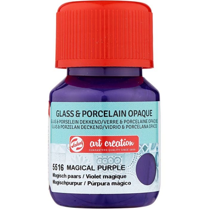 Keramikk- og porselensmaling, lilla, 30 ml/ 1 fl.