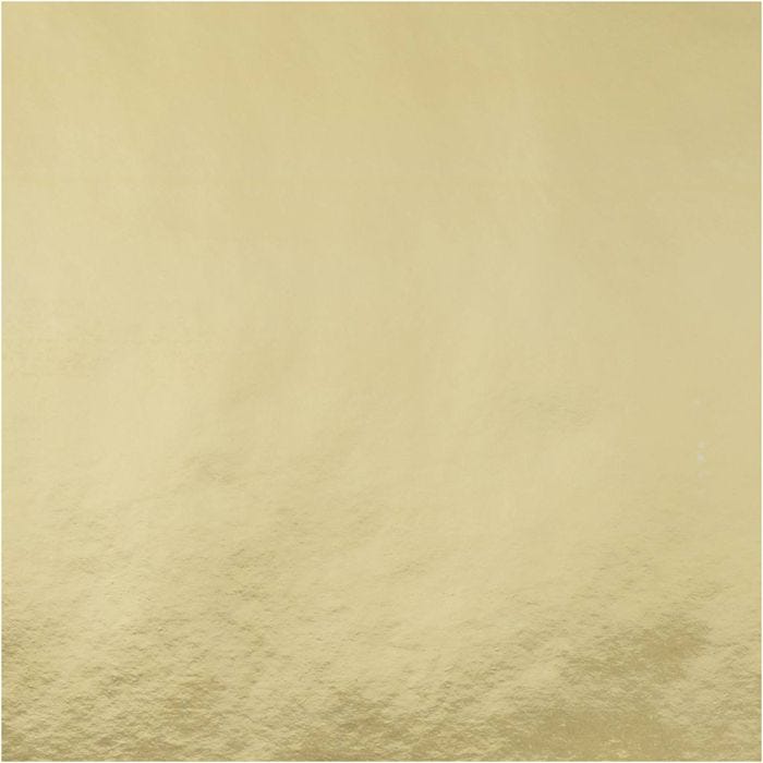 Gavepapir, B: 50 cm, 65 g, gull, 100 m/ 1 rl.