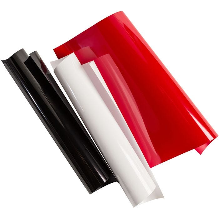 Cricut Everyday Iron-On Prøvetaker (elegant), str. 30x30 cm, 3ark/ 1 pk.