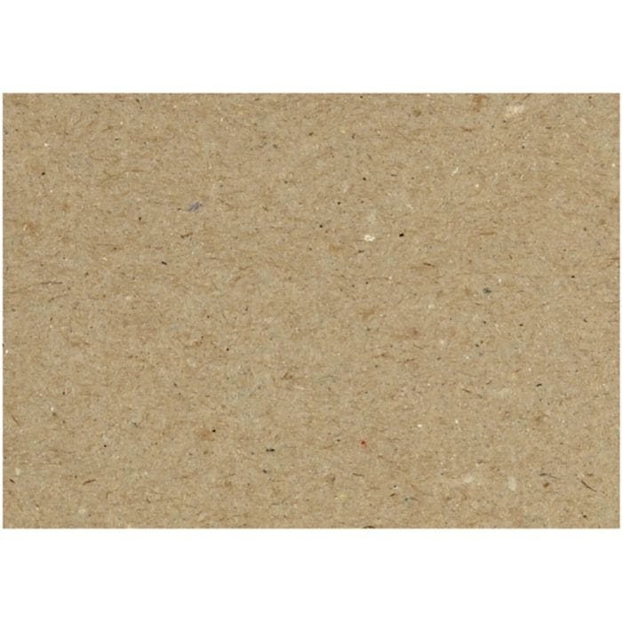 Resirkulert Papp, ark 46x32 cm, 225 g, grå brun, 125 ark/ 1 pk.