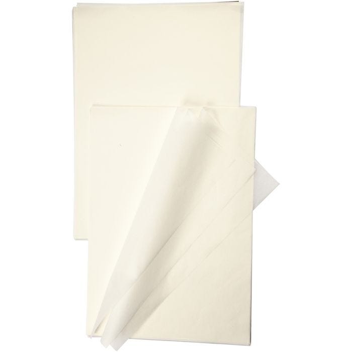 Imitert Japansk Papir, A3, tykkelse 14g/m2, hvit, 100 ark/ 1 pk.